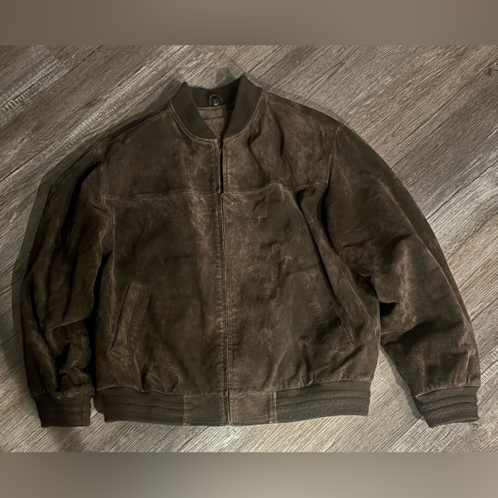 John Ashford Suede Jacket size L